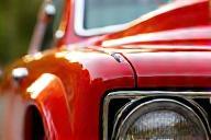Voiture ancienne après traitement céramique